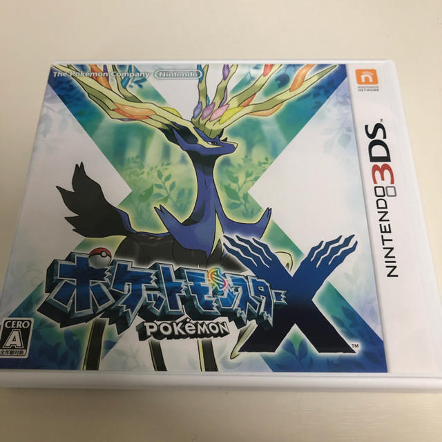 ポケモン(ポケモン)のポケットモンスターX 3DS ポケモン エンタメ/ホビーのゲームソフト/ゲーム機本体(携帯用ゲームソフト)の商品写真