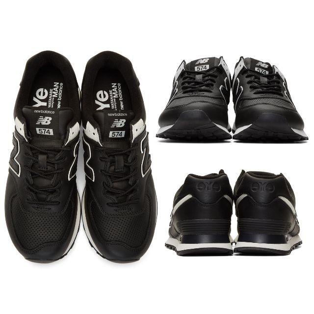 JUNYA WATANABE COMME des GARCONS(ジュンヤワタナベコムデギャルソン)のJUNYA x NEW BALANCE 574YI2 黒 定価31900円 メンズの靴/シューズ(スニーカー)の商品写真