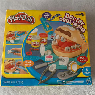 粘土で遊ぶ歯医者さんセット(知育玩具)