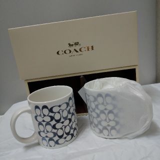 コーチ(COACH)の新品未使用◆アポロ様専COACH GIANTS 2018 ペアマグカップ グレー(グラス/カップ)