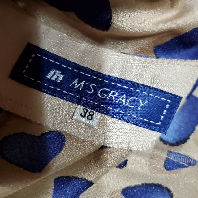 M'S GRACY - エムズグレイシー💙 ハート💕チュニックの通販 by ヒラリー's shop｜エムズグレイシーならラクマ