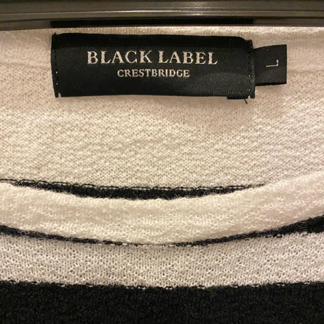 BLACK LABEL CRESTBRIDGE(ブラックレーベルクレストブリッジ)のブラックレーベル　ボーダー　Tシャツ レディースのトップス(Tシャツ(半袖/袖なし))の商品写真