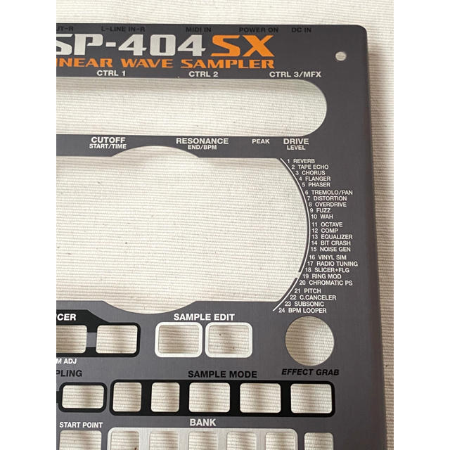 Roland SP-404SX 標準パネル 新品未使用 カスタムにもお勧め 1