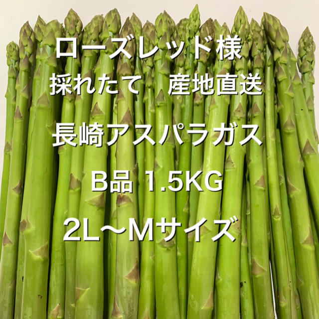 ローズレッド様　B品 1.5KG 食品/飲料/酒の食品(野菜)の商品写真