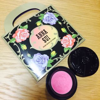 アナスイ(ANNA SUI)のアナスイ限定チーク☆ブラッシュピンクラメ(チーク)