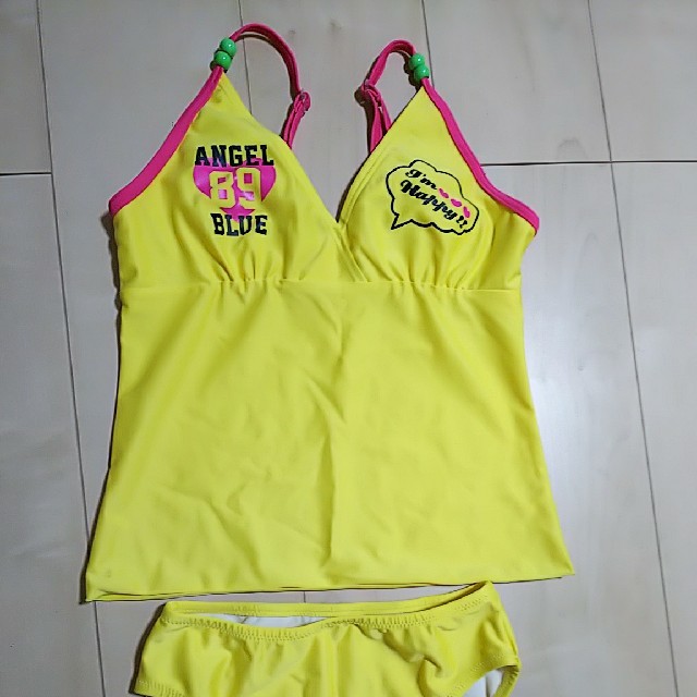 angelblue(エンジェルブルー)のANGELBLUE☆水着4点セット 170 キッズ/ベビー/マタニティのキッズ服女の子用(90cm~)(水着)の商品写真