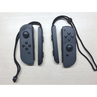 ニンテンドースイッチ(Nintendo Switch)のジョイコン　switch joy-con 中古　グレー(その他)