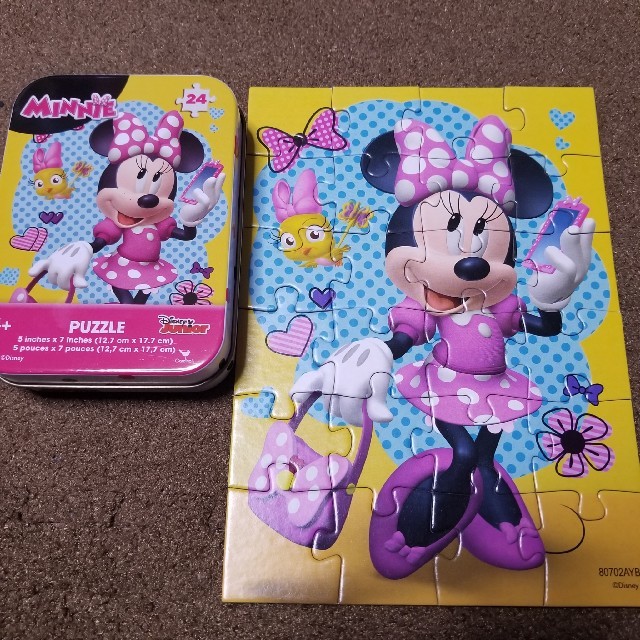 ミニーマウス(ミニーマウス)のディズニー ミニーマウス パズル キッズ/ベビー/マタニティのおもちゃ(知育玩具)の商品写真