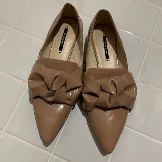 ザラ(ZARA)のzara フラットシューズ(フォーマルシューズ)