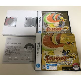 ポケモン(ポケモン)のポケットモンスターハートゴールド DS ポケウォーカー未使用(携帯用ゲームソフト)