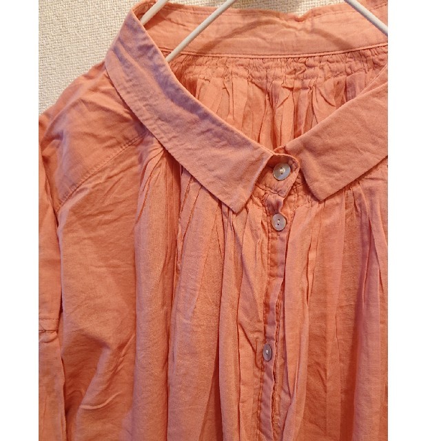 SM2(サマンサモスモス)のサマンサモスモス ピンクシャツ レディースのトップス(シャツ/ブラウス(長袖/七分))の商品写真