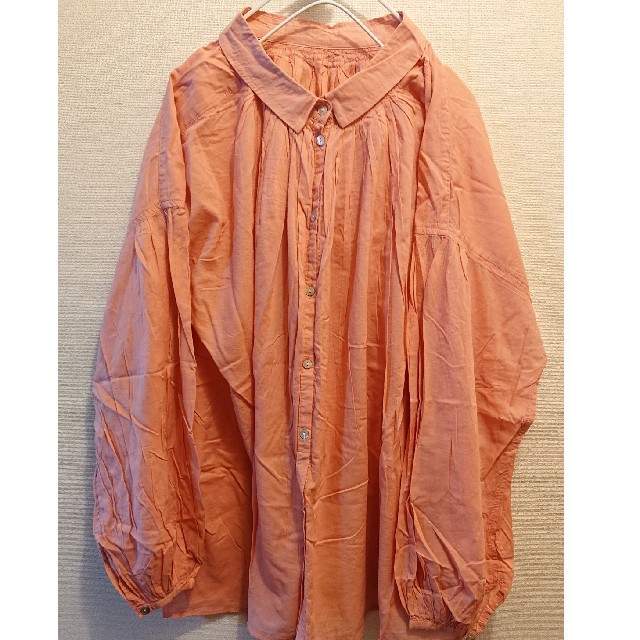 SM2(サマンサモスモス)のサマンサモスモス ピンクシャツ レディースのトップス(シャツ/ブラウス(長袖/七分))の商品写真