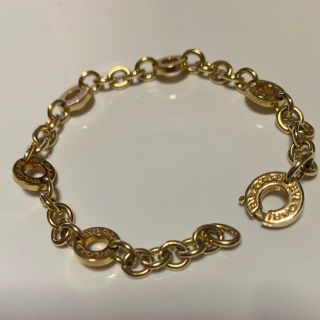 K18 BVLGARI ブルガリブルガリ チェーン ブレスレット14g16cm素材