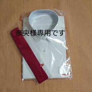 【新品・未使用 仙台育英学園 女子ヴラウス&リボン】(シャツ/ブラウス(半袖/袖なし))