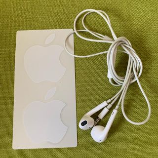 アップル(Apple)のApple イヤホン&Appleシール(ヘッドフォン/イヤフォン)