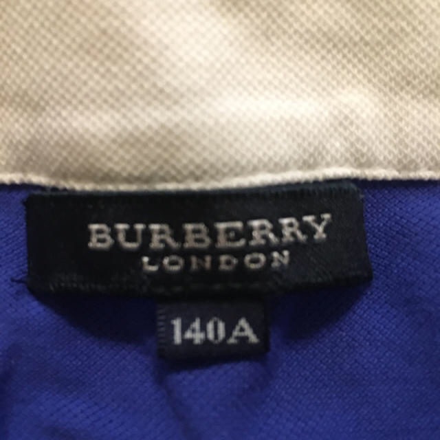 BURBERRY(バーバリー)の半袖　ポロシャツ　Burberry キッズ/ベビー/マタニティのキッズ服女の子用(90cm~)(Tシャツ/カットソー)の商品写真