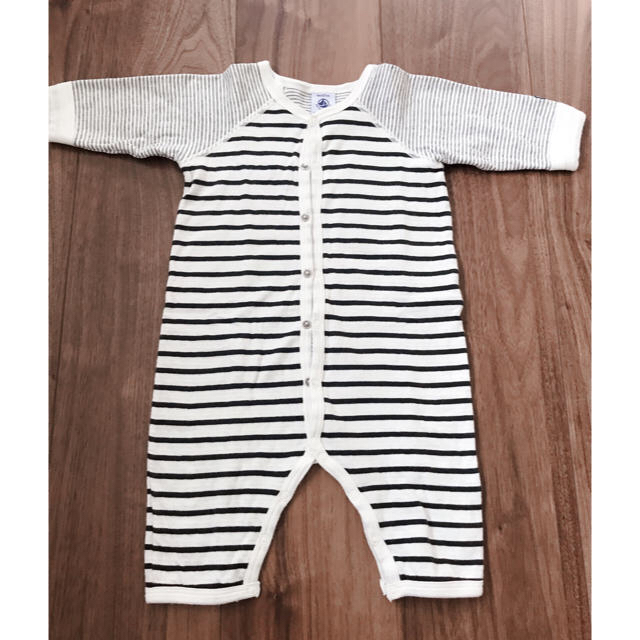 PETIT BATEAU(プチバトー)のプチバトー  カバーオール キッズ/ベビー/マタニティのベビー服(~85cm)(カバーオール)の商品写真