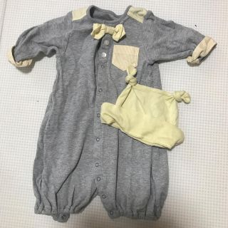 イセタン(伊勢丹)の美品！　KISETTE ロンパース　帽子付き(ロンパース)