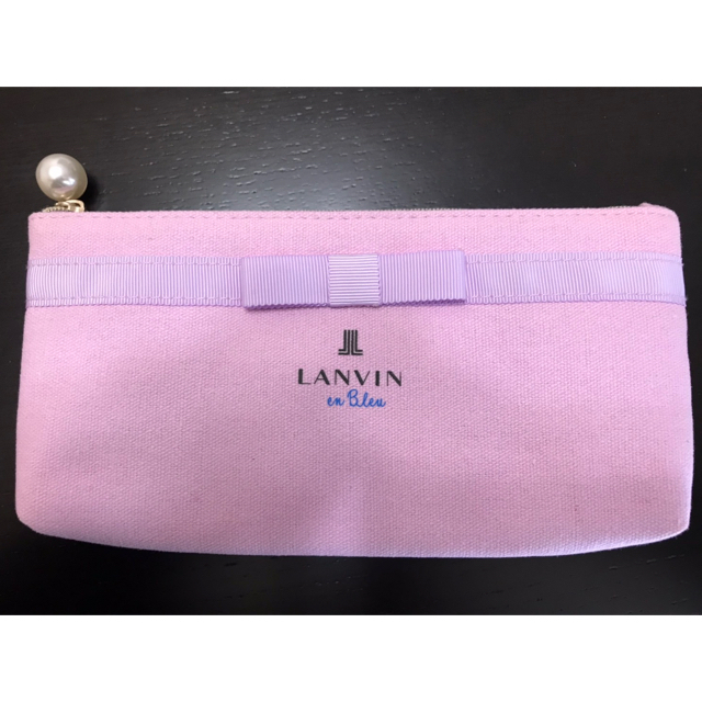 LANVIN en Bleu(ランバンオンブルー)の美人百花　付録　ランバンオンブルー 初夏のマルチペンケース インテリア/住まい/日用品の文房具(ペンケース/筆箱)の商品写真