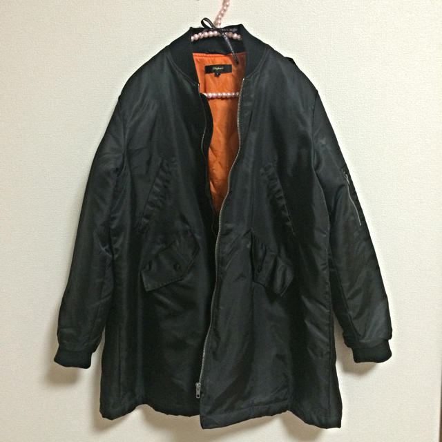 WEGO(ウィゴー)のロングMA-1 レディースのジャケット/アウター(ブルゾン)の商品写真