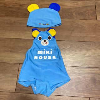 ミキハウス(mikihouse)のミキハウス  水着　帽子セット(水着)