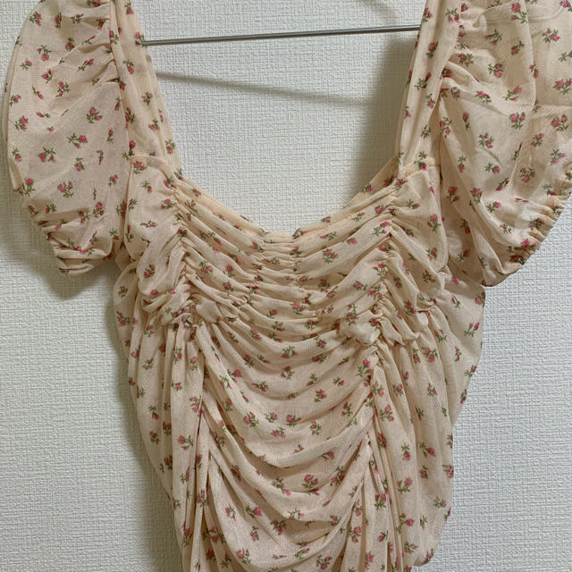 Verybrain(ベリーブレイン)の新品　the virgins flower mesh blouse★ レディースのトップス(シャツ/ブラウス(半袖/袖なし))の商品写真