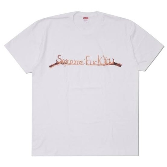 supreme fuck you tee  white Lサイズ