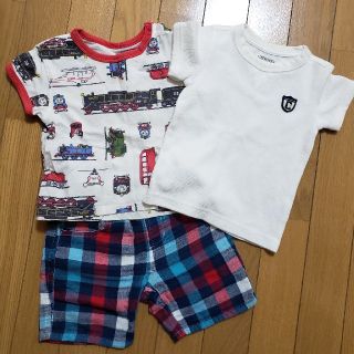 ユニクロ(UNIQLO)のトーマスコーディネート 男の子 3枚セット(Tシャツ/カットソー)