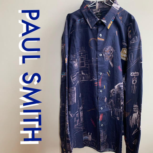 Paul Smith NEW YORK SCRAPBOOK PRINTSHIRT