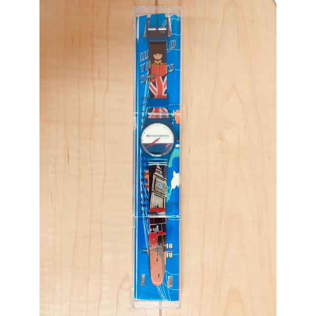 限定品 Swatch スウォッチ British airways ブリティッシュ 限定品 Swatch スウォッチ British airways ブリティッシュ