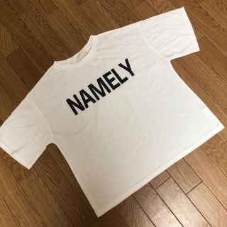 レイカズン(RayCassin)の【新品】Ray CassinのリブTシャツ☆ホワイト(Tシャツ(半袖/袖なし))