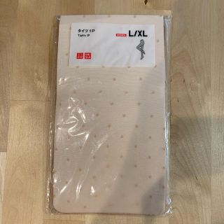 ユニクロ(UNIQLO)の【新品未使用】ナチュラルタイツ（ドット）(タイツ/ストッキング)