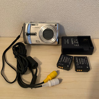 パナソニック(Panasonic)のPanasonic LUMIX デジタルカメラ DMC-TZ3 シルバー(コンパクトデジタルカメラ)