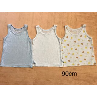 ユニクロ(UNIQLO)のユニクロ　肌着セット　メッシュ　90cm(下着)