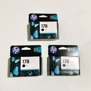 ヒューレットパッカード(HP)のHP インク　黒　178  期限切れ新品未開封　3点(PC周辺機器)