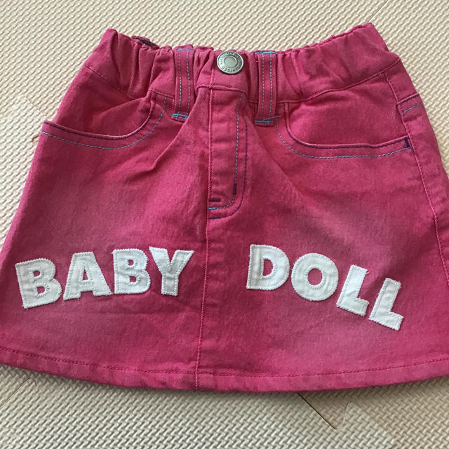 BABYDOLL(ベビードール)のベビードール キッズ/ベビー/マタニティのキッズ服女の子用(90cm~)(スカート)の商品写真