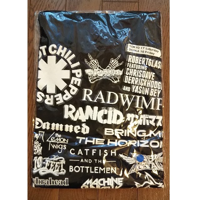 SUMMER SONIC 2019 アーティストロゴ Tシャツ 新品 Lサイズ