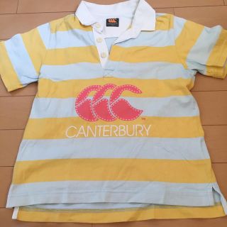 カンタベリー(CANTERBURY)のカンタベリー　半袖ラガーシャツ　120   Tシャツ　ポロシャツ　遊び着(Tシャツ/カットソー)