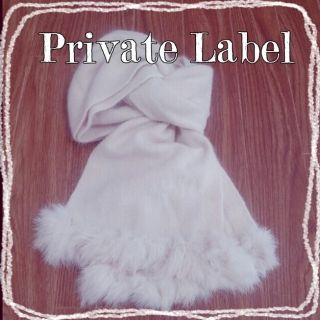 プライベートレーベル(PRIVATE LABEL)のPrivate Label☆リアルファー(マフラー/ショール)