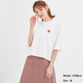 ジーユー(GU)のGU ポケモン Tシャツ(Tシャツ/カットソー(半袖/袖なし))