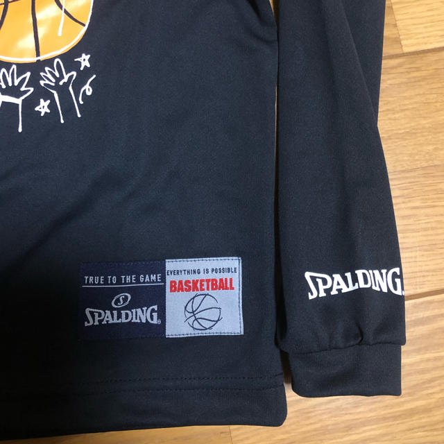 SPALDING(スポルディング)のみほ様専用　新品　スポルティング　バスケ長袖Tシャツ　140 キッズ/ベビー/マタニティのキッズ服女の子用(90cm~)(Tシャツ/カットソー)の商品写真