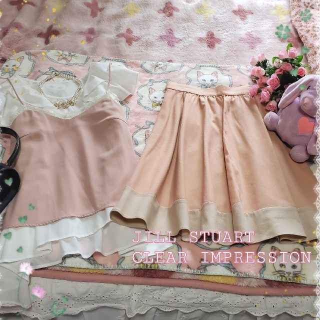 JILLSTUART(ジルスチュアート)の♡JILL STUART&CLEAR IMPRESSION♡セットコーデ♡ レディースのレディース その他(セット/コーデ)の商品写真