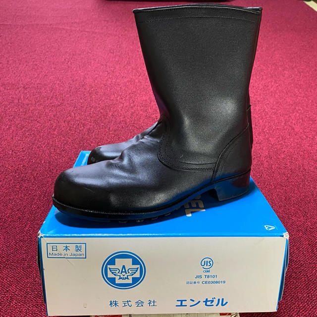リアル 安全靴 S311 エンゼル 革製 半長靴 日本製 JIS T8101 S種合格品