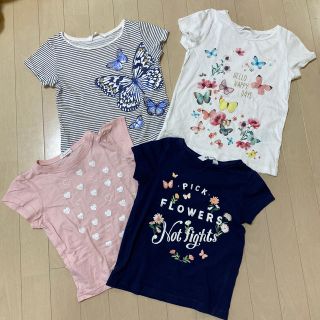 エイチアンドエム(H&M)のキッズ女の子120cm-128cm Tシャツセット(Tシャツ/カットソー)