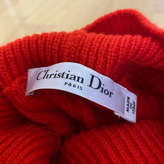 Christian Dior(クリスチャンディオール)の値下げしましたクリスチャンディオール　ニットワンピース レディースのワンピース(ひざ丈ワンピース)の商品写真