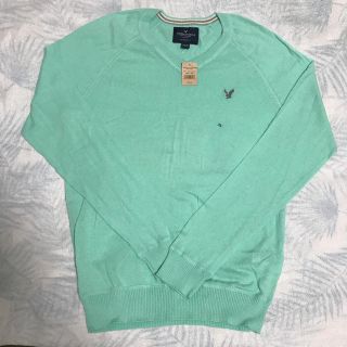 アメリカンイーグル(American Eagle)のアメリカンイーグル　薄手ニット　新品(ニット/セーター)