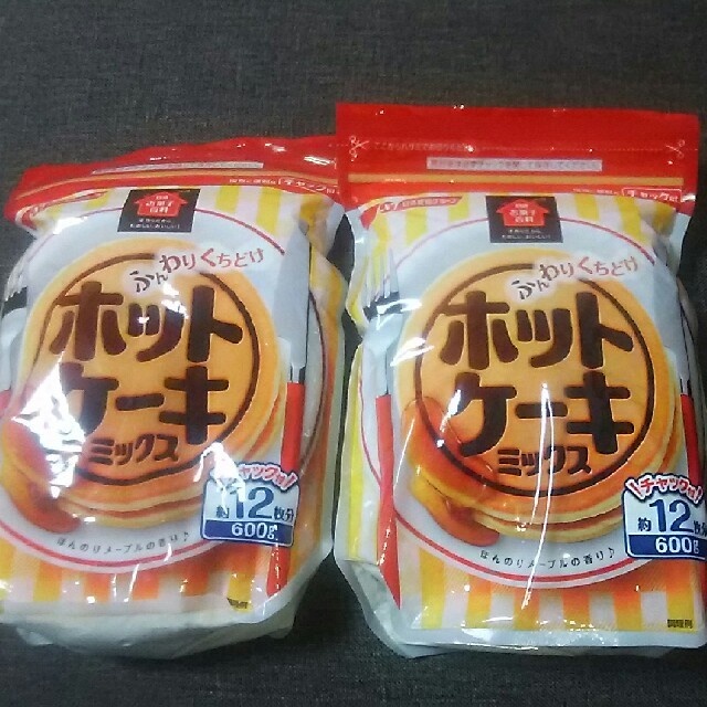 日清製粉(ニッシンセイフン)の日清製粉  ホットケーキミックス  ２袋！ 食品/飲料/酒の食品(菓子/デザート)の商品写真