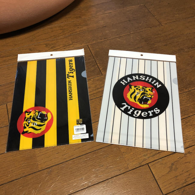 阪神タイガース(ハンシンタイガース)の阪神タイガースのクリアファイル 4枚 エンタメ/ホビーのアニメグッズ(クリアファイル)の商品写真