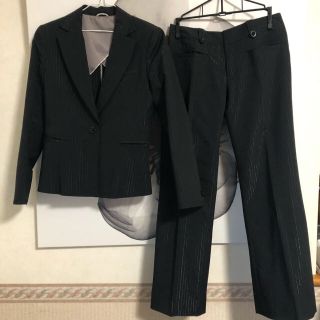 スーツカンパニー(THE SUIT COMPANY)のスーツ上下 シャドーストライプ 黒(スーツ)