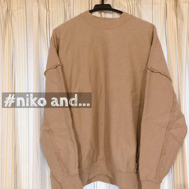 niko and...(ニコアンド)のニコアンド　カットオフスウェット メンズのトップス(スウェット)の商品写真